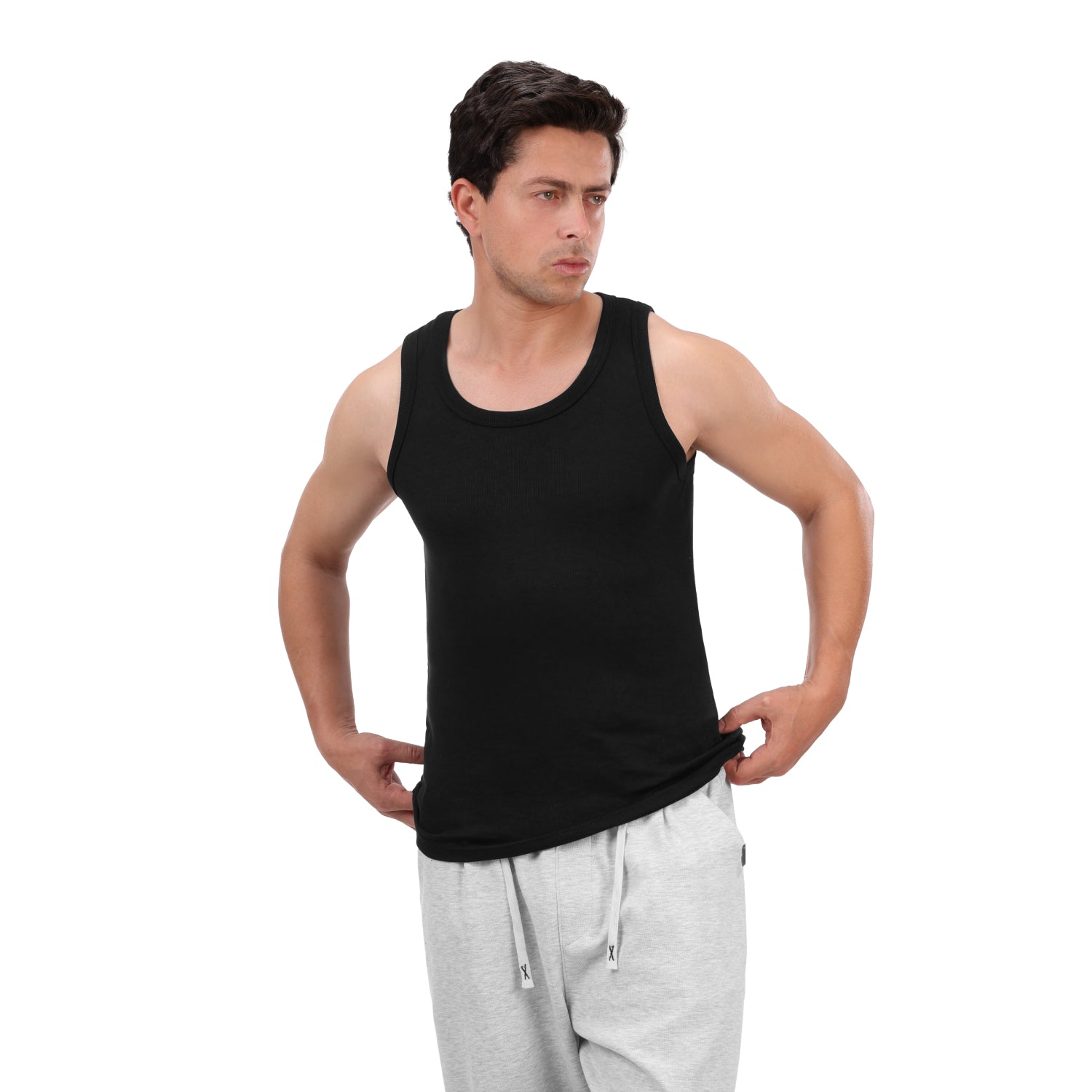 Premium Basic Tank Top - Black